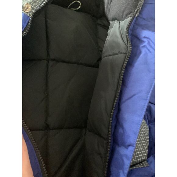 Structure Sports reversible puffer jacket men’s size XL blue black - Picture 5 of 7